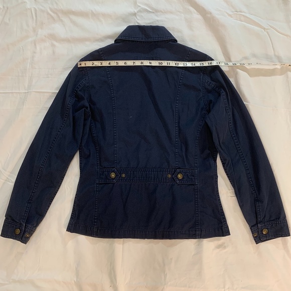 Eddie Bauer Womens Zip-Up Cotton Jacket, small - Picture 6 of 10